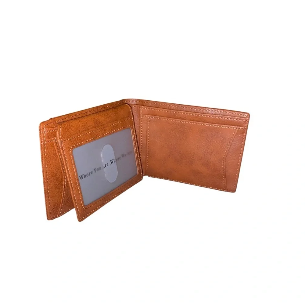 NWT Bulliant Brown Leather Wallet